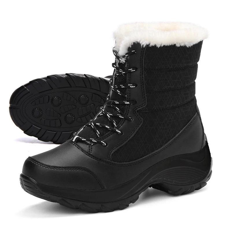 Women’s Winter Snow Boots – Warm, Waterproof & Non-Slip