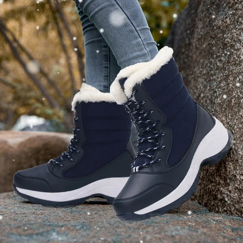 Women’s Winter Snow Boots – Warm, Waterproof & Non-Slip