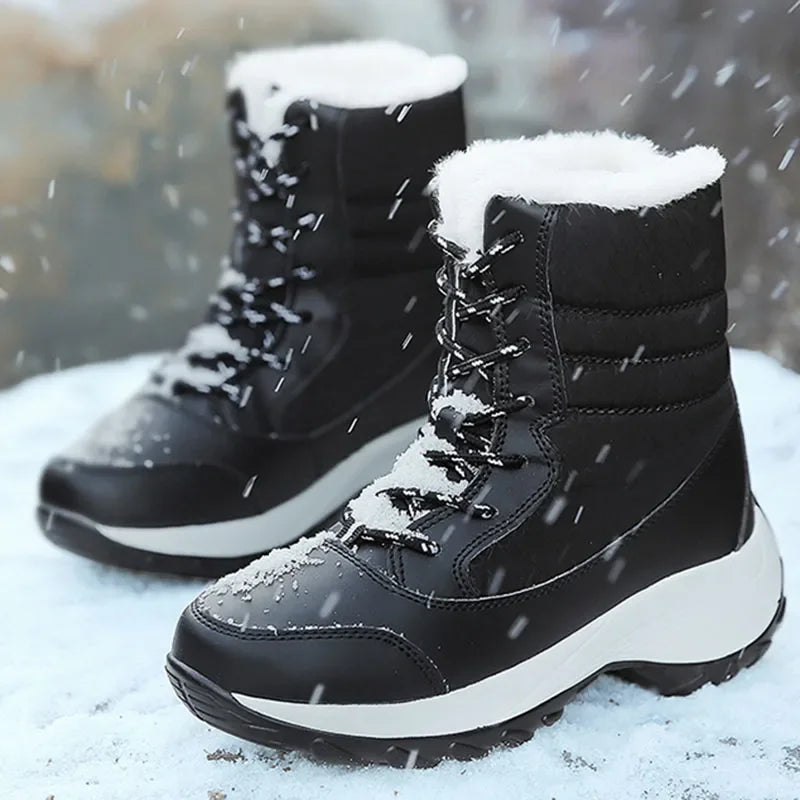 Women’s Winter Snow Boots – Warm, Waterproof & Non-Slip