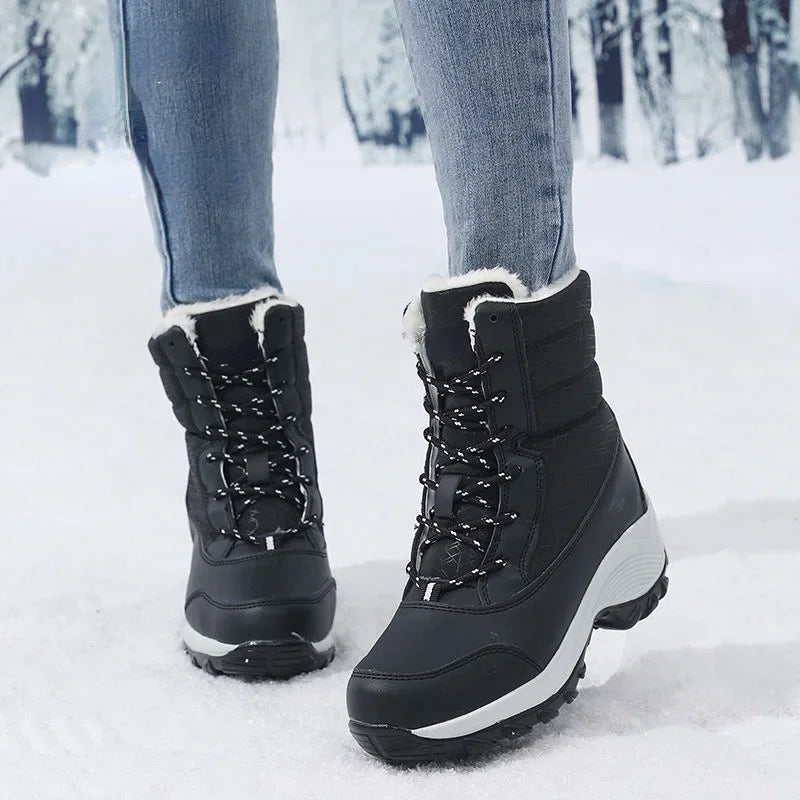 Women’s Winter Snow Boots – Warm, Waterproof & Non-Slip