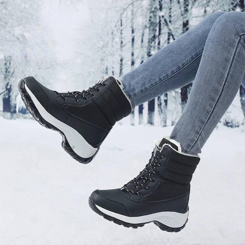 Women’s Winter Snow Boots – Warm, Waterproof & Non-Slip